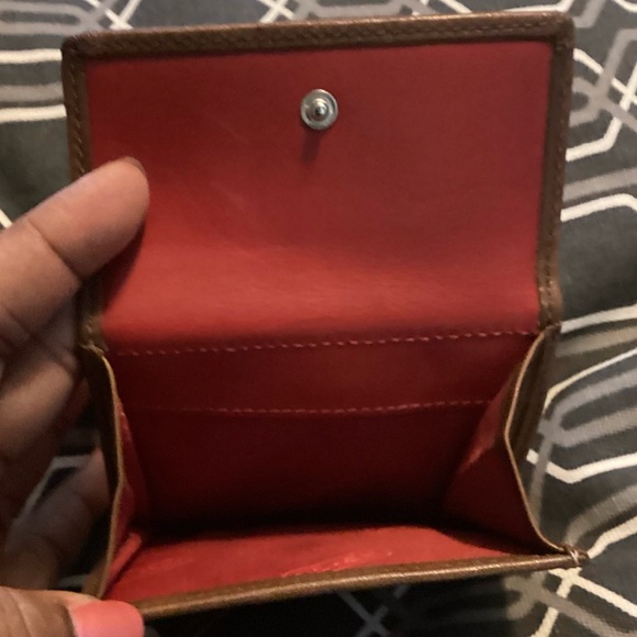Coach Y2K Brown Tan Mini Purse with Matching Wallet - Picture 8 of 10